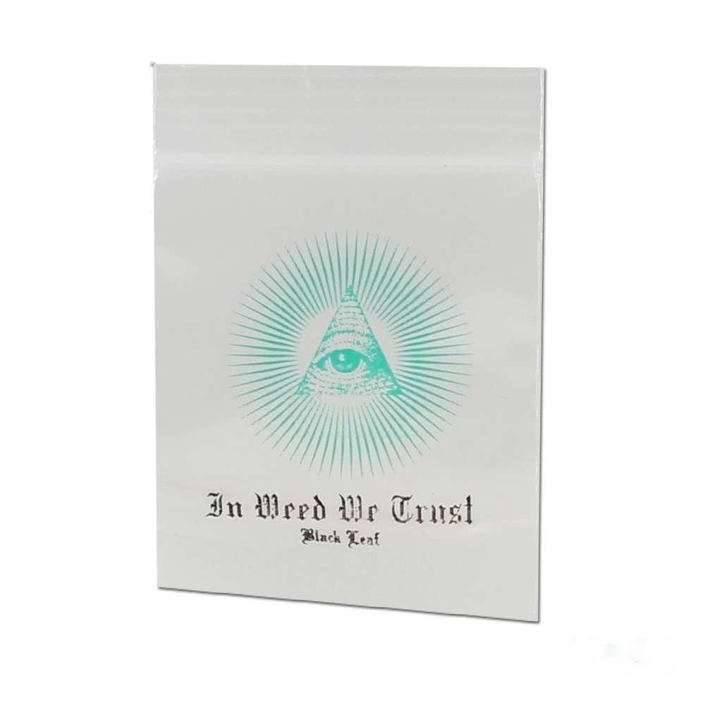 Пакеты Ziplock In Weed We Trust Green 40х60 мм