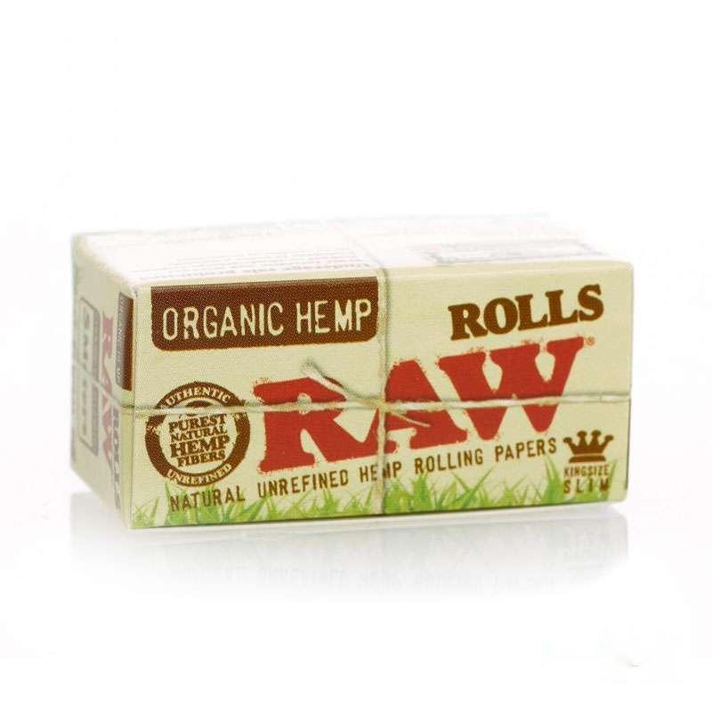 Рулоны RAW Natural Unrefined Hemp Rolls King Size Slim