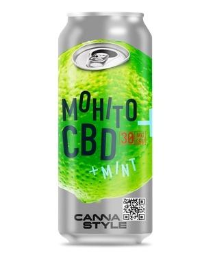 Лимонад Мохито с CBD 0.33 CannaStyle
