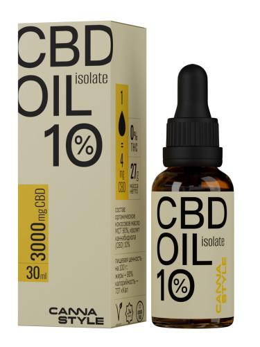 Масло CBD 10%  Canna Style, 30 мл
