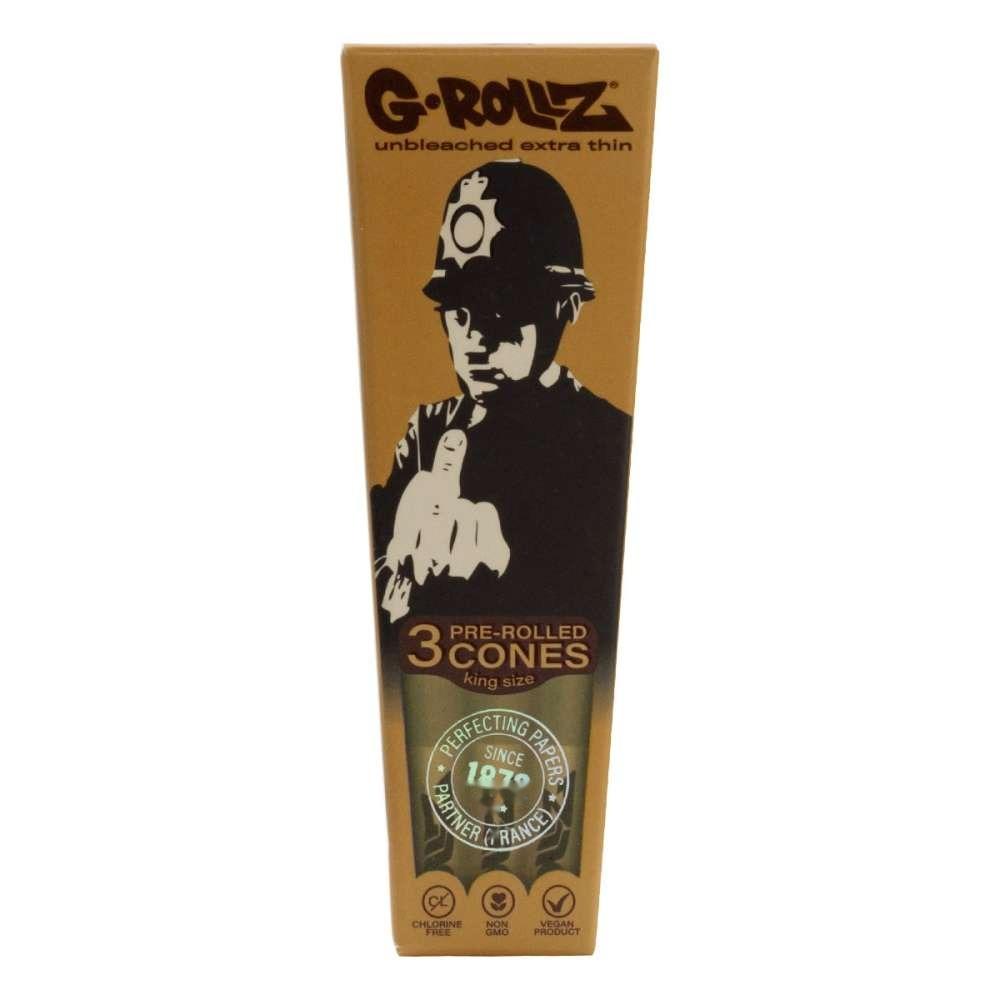 Конусы G-Rollz Banksy's Graffiti Rude Copper Unbleached KS 3 шт