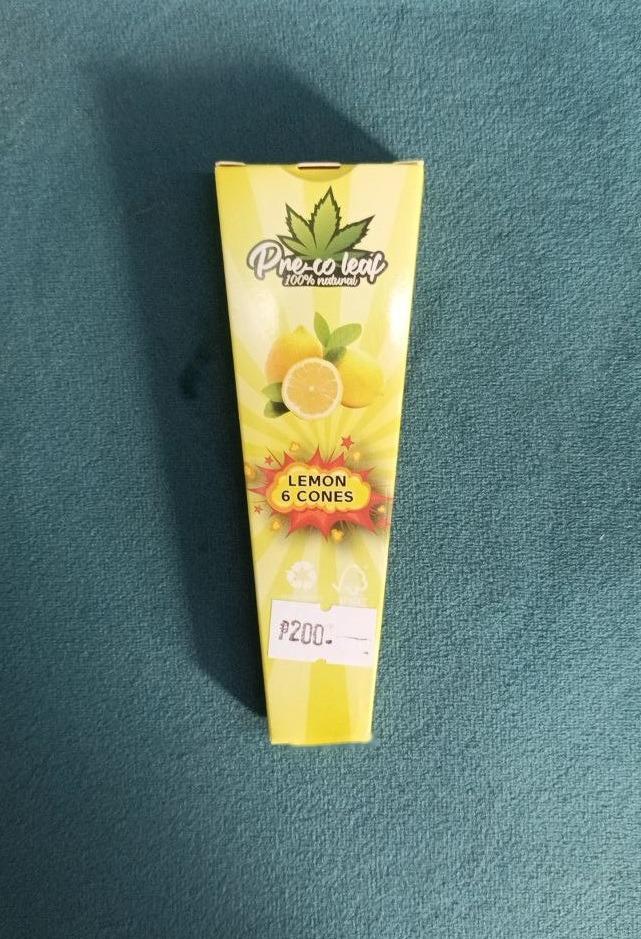 Конусы Preco Leaf Lemon 1 1/4 6шт
