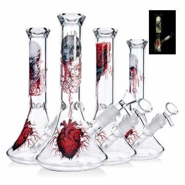 Бонг Phoenix Evil heart  23 см  ice holder