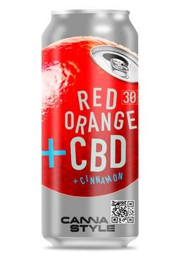 Лимонад Красный Апельсин Корица с CBD 0.33 CannaStyle