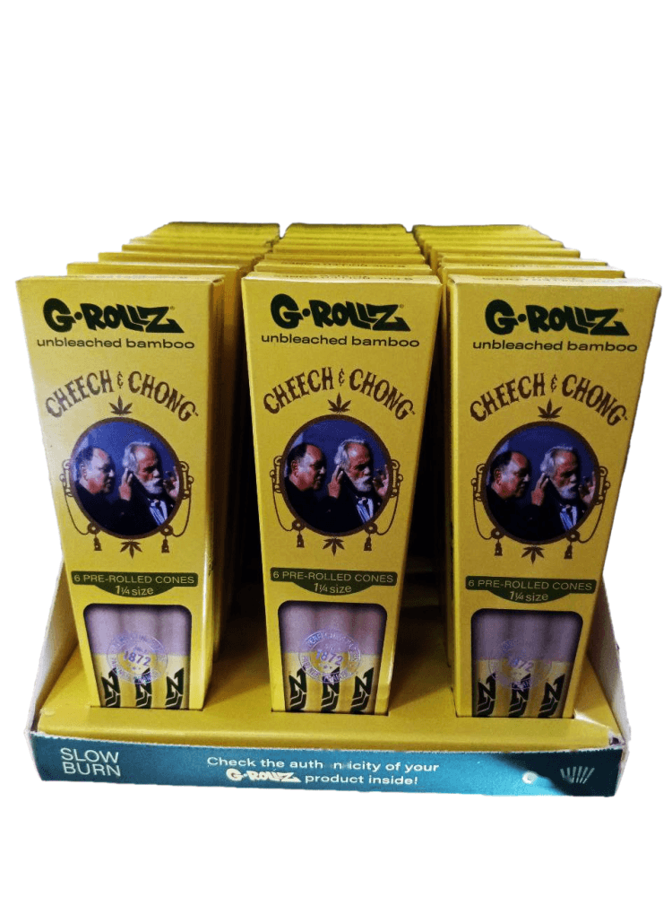 Конусы G-ROLLZ Cheech & Chong Bamboo Unbleached 6 1¼