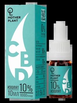 Масло КБД "Изолят" MotherPlant 10%(1000 мг), 10мл